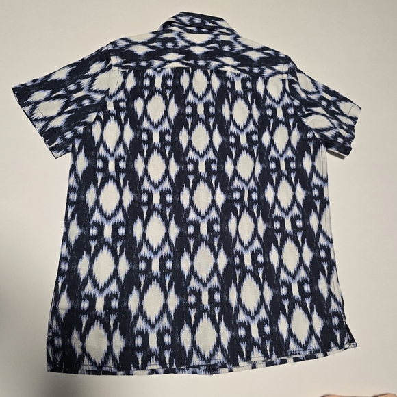 GAP And Cat & Jack Youth Boys' S (6/7)  Button-Down Short-Sleeve Shirts Bundle - Picture 5 of 11